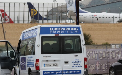 Another day at Europarking Alicante Airport